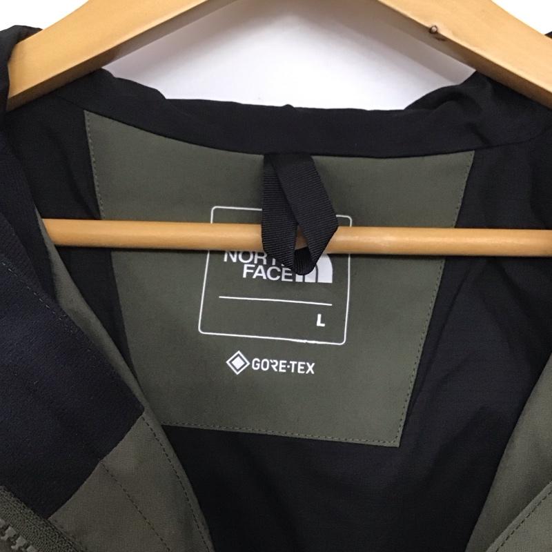 ザノースフェイス THE NORTH FACE ジャケット、上着 ジャケット、ブレザー np61800 マウンテンジャケット ジップアップジャケット L ロゴ、文字 カーキ / カーキ /  メンズ USED 古着 中古 10146425