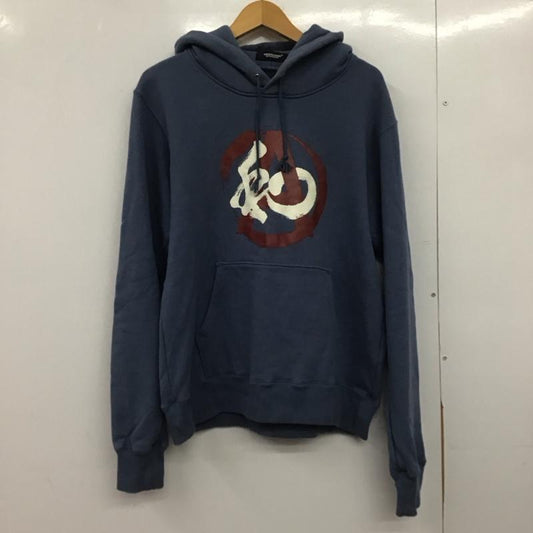 アンダーカバー UNDERCOVER パーカー 長袖 ucz4893-5 長袖パーカー プルオーバーパーカー スウェット 3 プリント 青 / ブルー /  メンズ USED 古着 中古 10148944