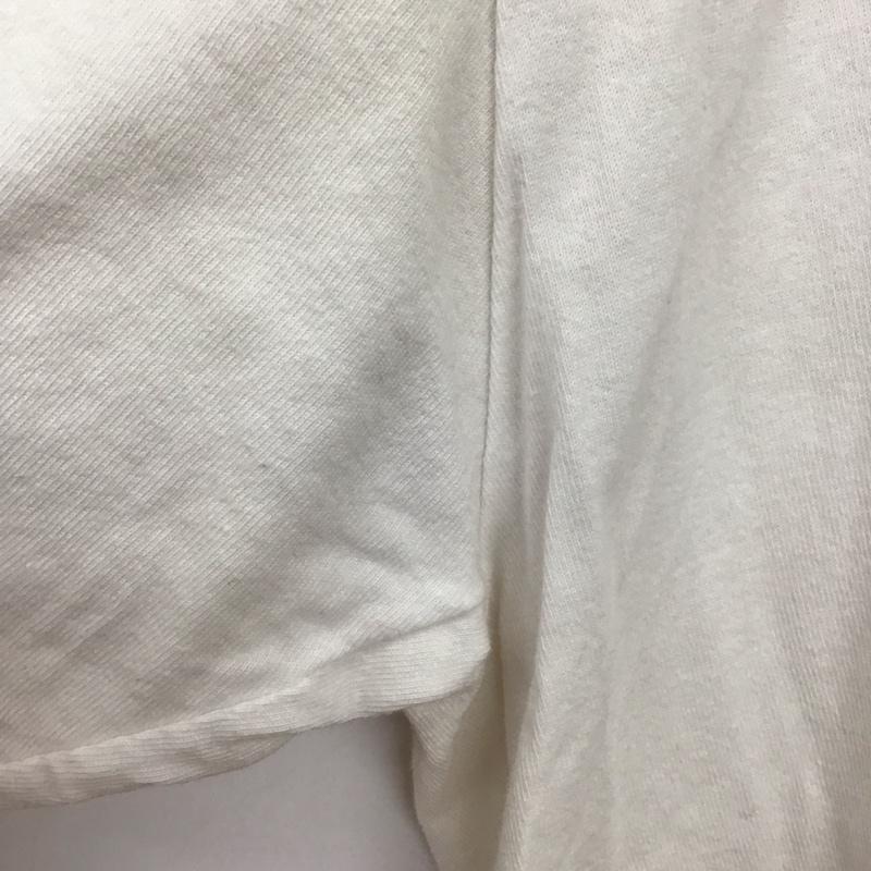 ステューシー STUSSY Tシャツ 半袖 半袖カットソー プリントTシャツ クルーネックカットソー M ロゴ、文字 アイボリー / アイボリー /  メンズ USED 古着 中古 10150284