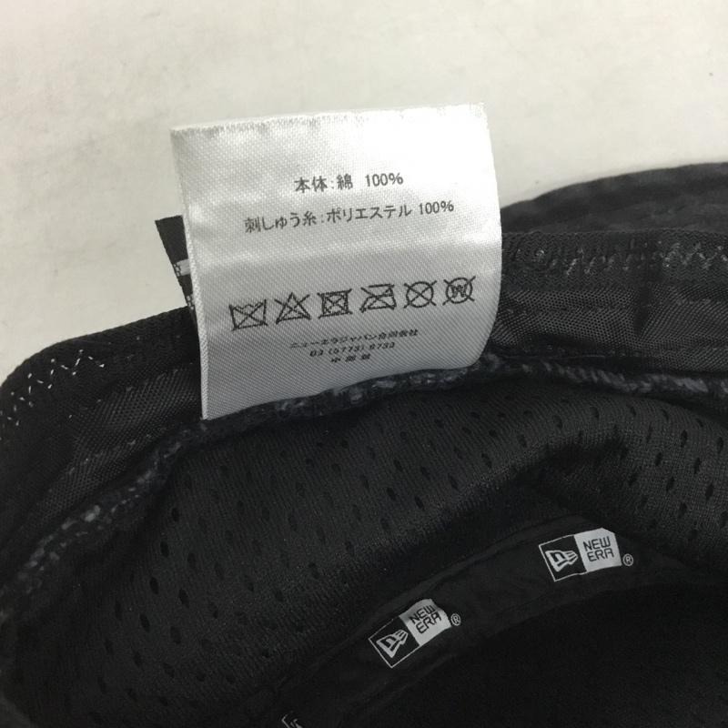 ニューエラ NEW ERA 帽子 ハット アドベンチャーハット ロゴ、文字 黒 / ブラック /  メンズ USED 古着 中古 10138041