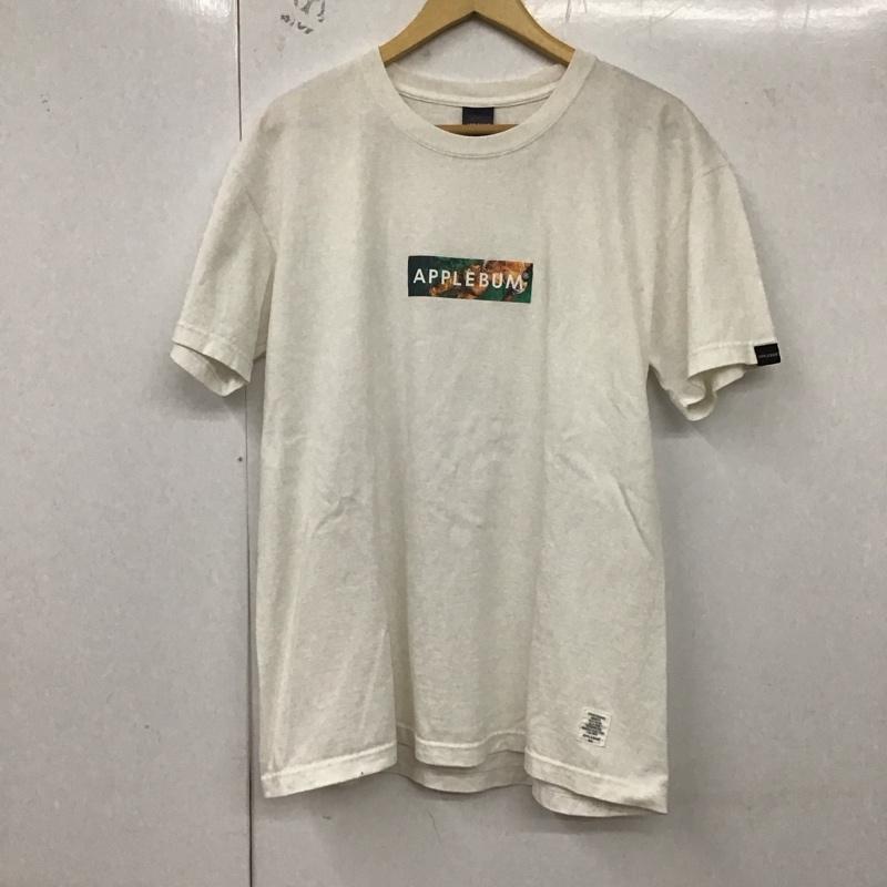 アップルバム APPLEBUM Tシャツ 半袖 半袖カットソー プリントTシャツ クルーネックカットソー XL プリント 白 / ホワイト /  メンズ USED 古着 中古 10129657
