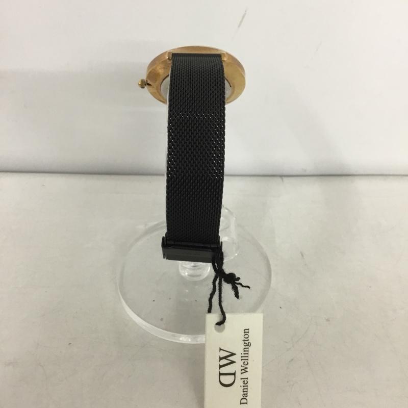 ダニエルウェリントン Daniel Wellington 腕時計 アナログ（クォーツ式） DW00100201 メッシュベルト ロゴ、文字 黒 / ブラック /  レディース USED 古着 中古 10135187