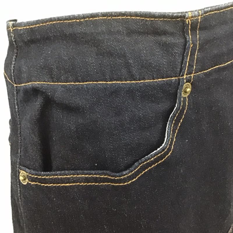 ジーナシス JEANASIS スカート ひざ丈スカート JS050198AD ひざ丈デニムスカート バックスリット タイトスカート FREE 無地 インディゴ / インディゴ /  レディース USED 古着 中古 10110239