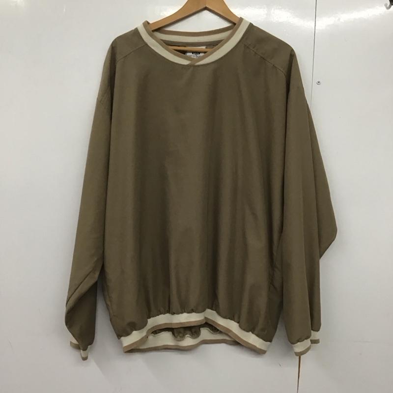 リー Lee ジャケット、上着 ジャケット、ブレザー 長袖ジャケット Vネック プルオーバー XL 無地 ベージュ / ベージュ /  メンズ USED 古着 中古 10141745