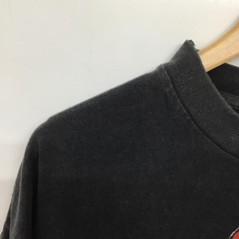 古着 USED Tシャツ 半袖 半袖カットソー プリントTシャツ クルーネックカットソー バンドTシャツ 古着 プリント 黒 / ブラック /  メンズ USED 古着 中古 10139671
