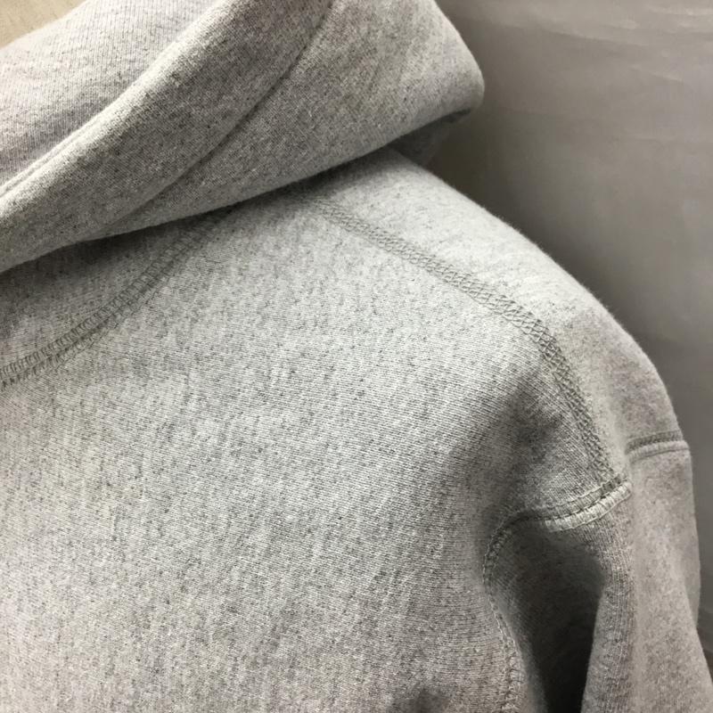シュプリーム Supreme パーカー 長袖 2019AW BandanaBoxLogoHoodedSweatshirt 長袖パーカー M ロゴ、文字 灰 / グレー /  メンズ USED 古着 中古 10121678