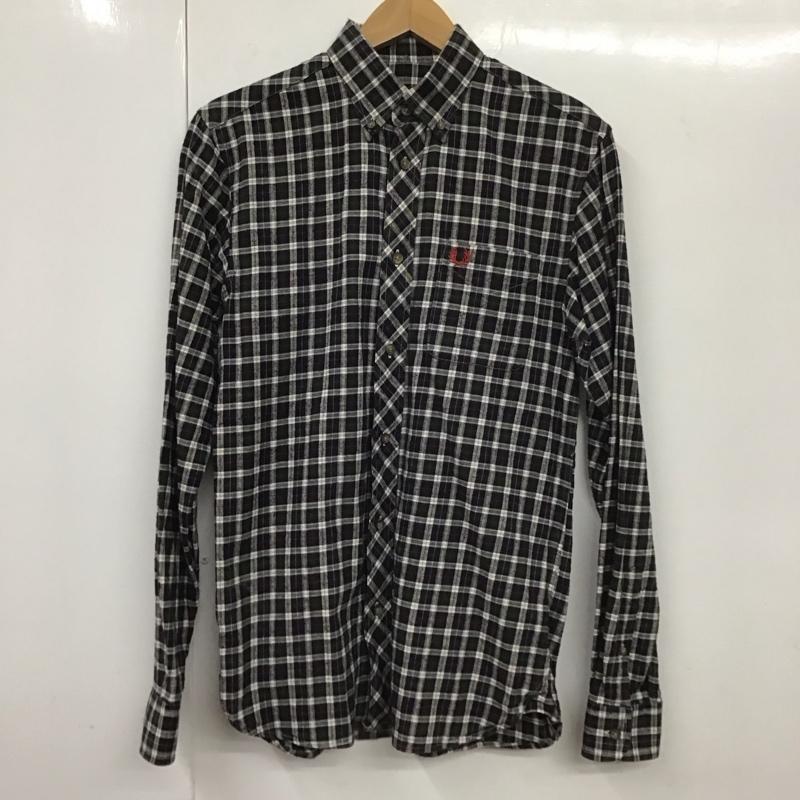 フレッドペリー FRED PERRY シャツ、ブラウス 長袖 長袖シャツ チェックシャツ カラーシャツ ボタンダウンシャツ XS チェック マルチカラー / マルチカラー /  メンズ USED 古着 中古 10131275