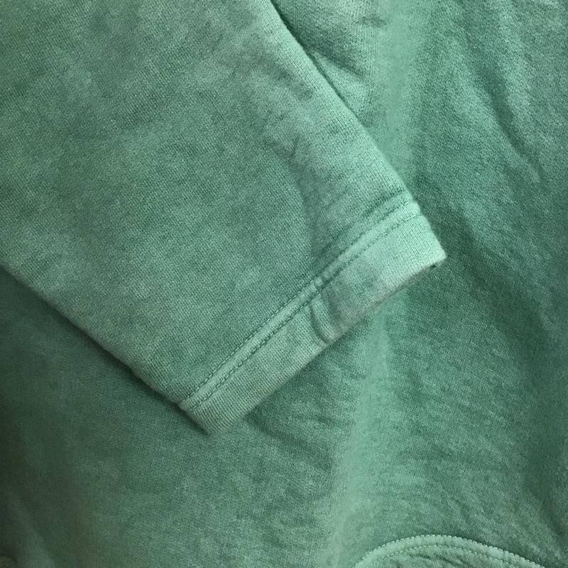 グッドオン Good On トレーナー 長袖 長袖トレーナー スウェット クルーネック プルオーバー L 無地 緑 / グリーン /  メンズ USED 古着 中古 10142400