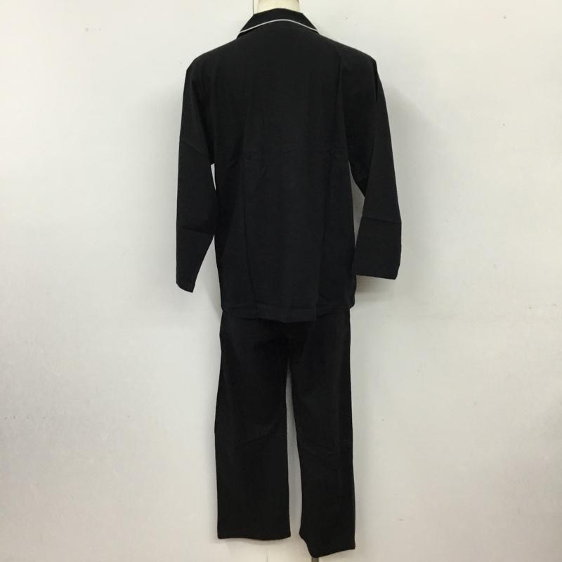 ラコステ LACOSTE セットアップ セットアップ セットアップ パジャマ カジュアルシャツ ワイドパンツ M ロゴ、文字 黒 / ブラック /  メンズ USED 古着 中古 10113381