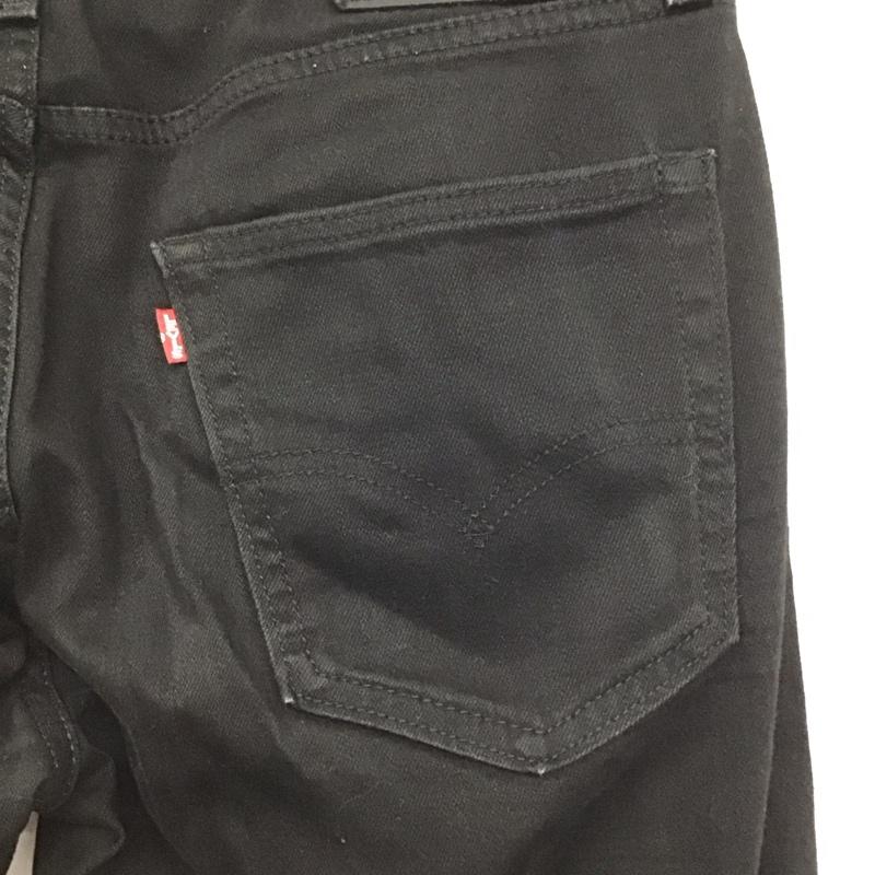 リーバイストラウスアンドコー Levi Strauss & co. パンツ デニム、ジーンズ デニムパンツ ワイドパンツ カジュアルパンツ ストレッチパンツ 31インチ 無地 黒 / ブラック /  メンズ USED 古着 中古 10147075