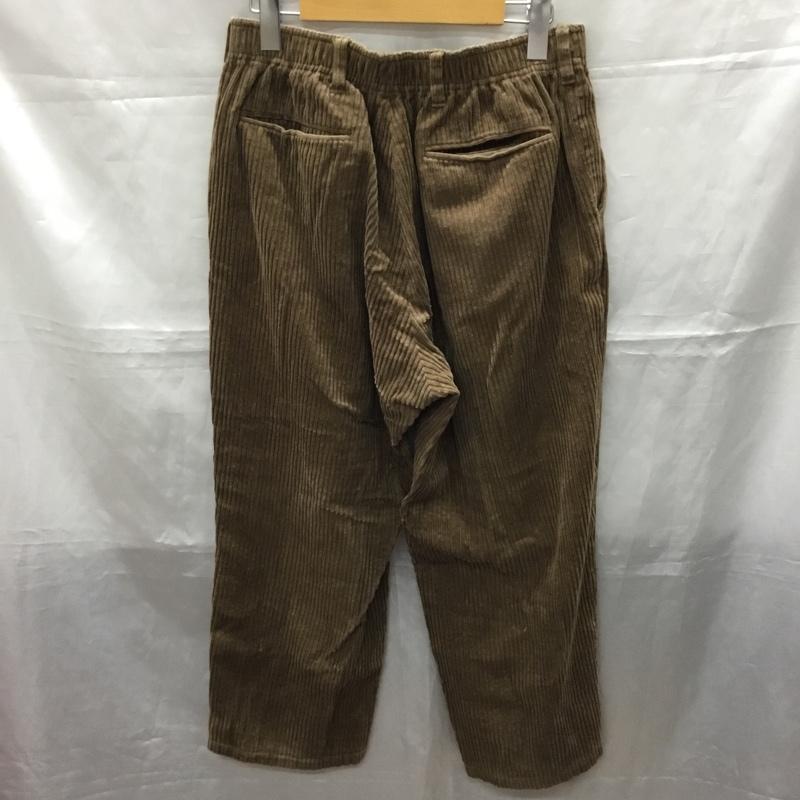 センスオブプレイス SENSEOFPLACE パンツ ワークパンツ、ペインターパンツ aa97-14b022 コーデュロイパンツ ワイドパンツ カジュアルパンツ M 無地 茶 / ブラウン /  メンズ USED 古着 中古 10114068