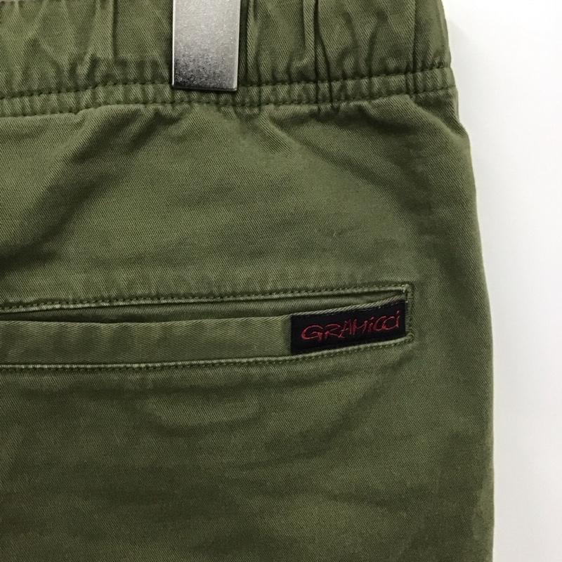 グラミチ GRAMICCI パンツ ショートパンツ 1245-NOJ NNショーツ ハーフパンツ カジュアルパンツ M 無地 カーキ / カーキ /  メンズ USED 古着 中古 10112495