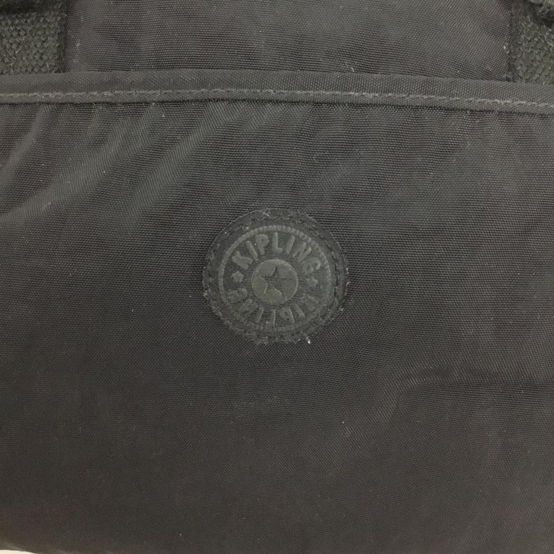 キプリング kipling ハンドバッグ ハンドバッグ K12437-900 ゴリラキーホルダー ロゴ、文字 黒 / ブラック /  レディース USED 古着 中古 10149833