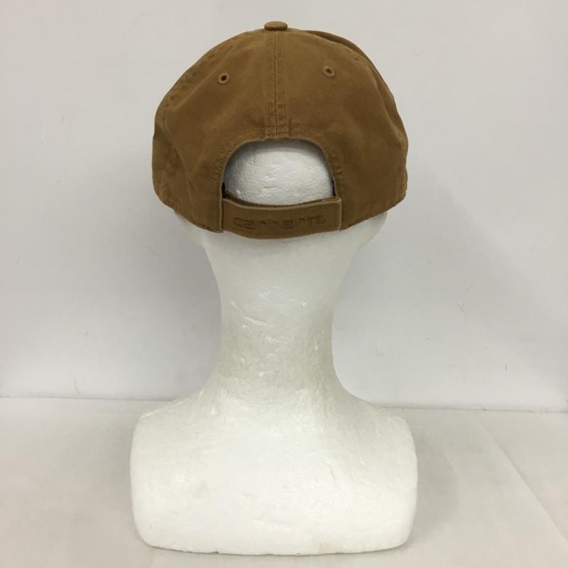 カーハート Carhartt 帽子 キャップ 6パネル ロゴ、文字 茶 / ブラウン /  メンズ USED 古着 中古 10149872