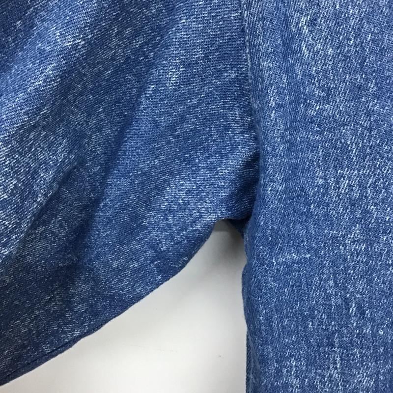ページボーイ PAGEBOY シャツ、ブラウス 長袖 長袖シャツ 無地シャツ カラーシャツ デニムシャツ FREE 無地 インディゴ / インディゴ /  レディース USED 古着 中古 10130915