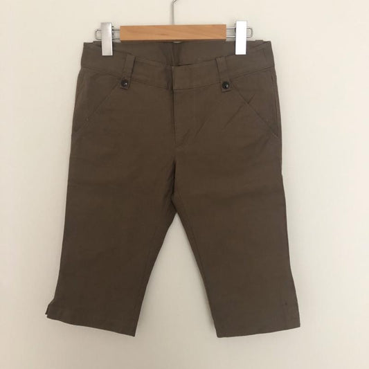 マカフィー MACPHEE パンツ ショートパンツ 38インチ 無地 ベージュ / ベージュ /  レディース USED 古着 中古 10001113