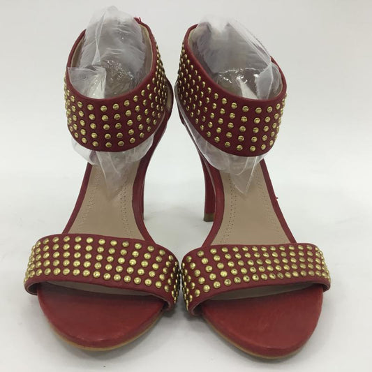 ザラウーマン ZARA WOMAN パンプス パンプス 無地 赤 / レッド / X 金 / ゴールド /  レディース USED 古着 中古 10001588