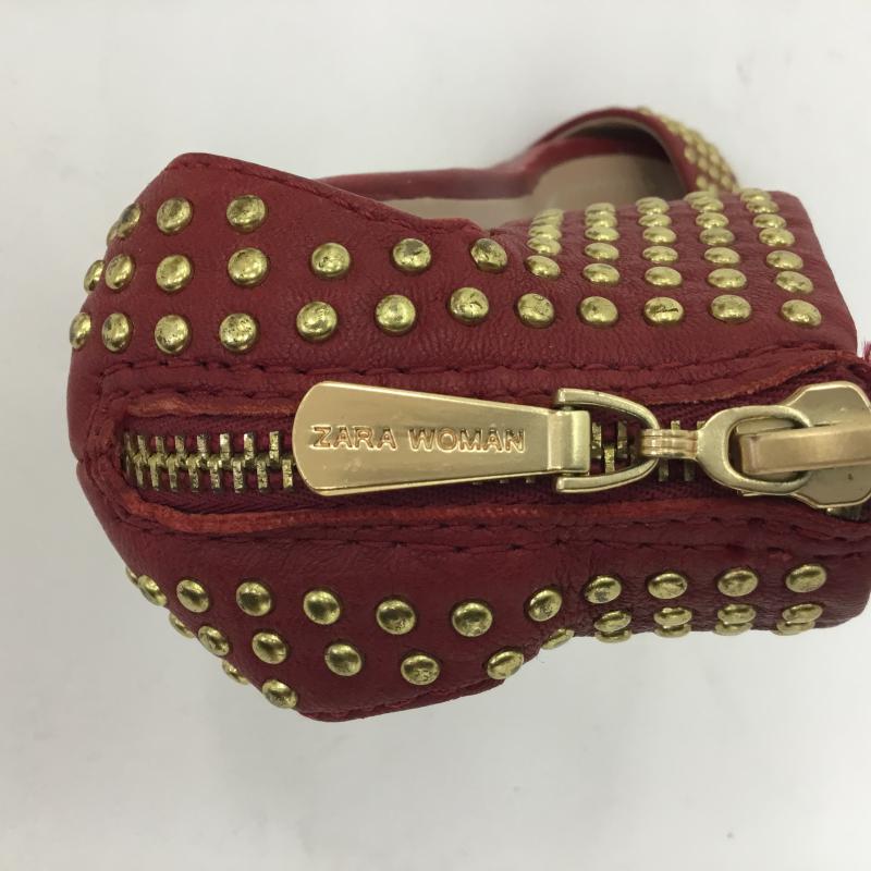 ザラウーマン ZARA WOMAN パンプス パンプス 無地 赤 / レッド / X 金 / ゴールド /  レディース USED 古着 中古 10001588