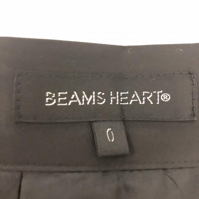 ビームス ハート BEAMS HEART スカート ひざ丈スカート 0 無地 黒 / ブラック /  レディース USED 古着 中古 10001701