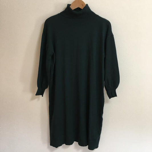 ショコラ フィネ ローブ chocol raffine robe ワンピース ロングスカート FREE 無地 緑 / グリーン /  レディース USED 古着 中古 10002150