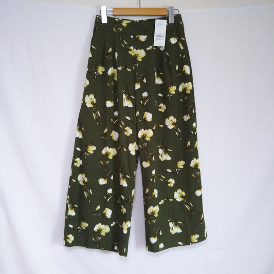 レイカズンフェバリ RAY CASSIN FAVORI パンツ スラックス FREE 花柄 緑 / グリーン /  レディース USED 古着 中古 10002571