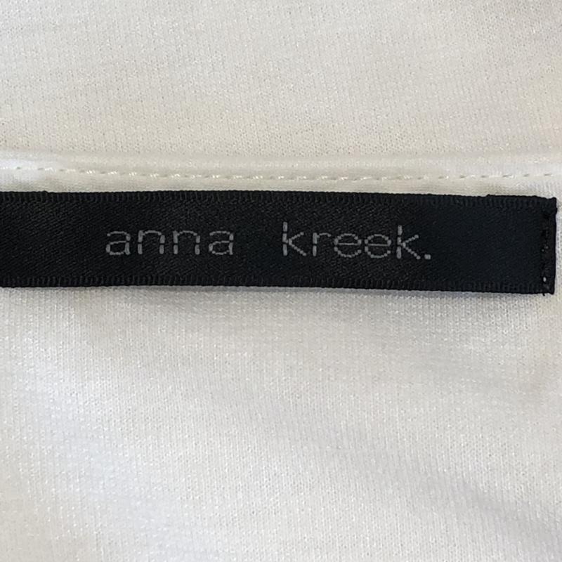 アンナクリーク anna kreek カットソー 半袖 無地 X  白 / ホワイト / X 黒 / ブラック /  レディース USED 古着 中古 10002943