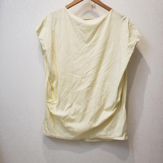 ヨーロ YOLO カットソー 半袖 40 無地 黄 / イエロー /  レディース USED 古着 中古 10003025