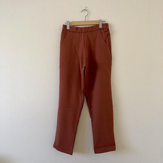 ロージー ROSIEE パンツ スラックス 40インチ 無地 茶 / ブラウン /  レディース USED 古着 中古 10003329