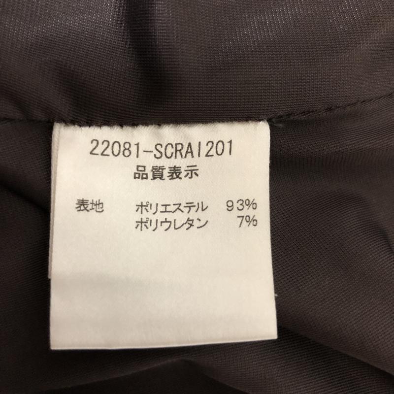 フォクシーニューヨーク FOXEYNEWYORK スカート ひざ丈スカート 38 無地 茶 / ブラウン /  レディース USED 古着 中古 10003463