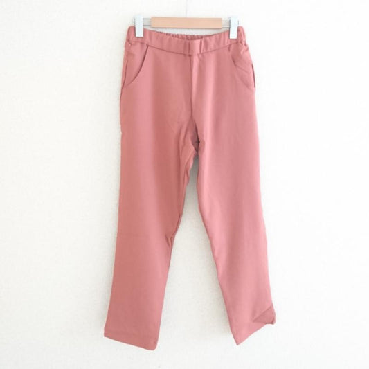 ロージー ROSIEE パンツ スラックス 40インチ 無地 桃 / ピンク /  レディース USED 古着 中古 10003616