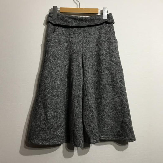 ビッキー VICKY パンツ キュロット 0 ボーダー柄 灰 / グレー /  レディース USED 古着 中古 10003729