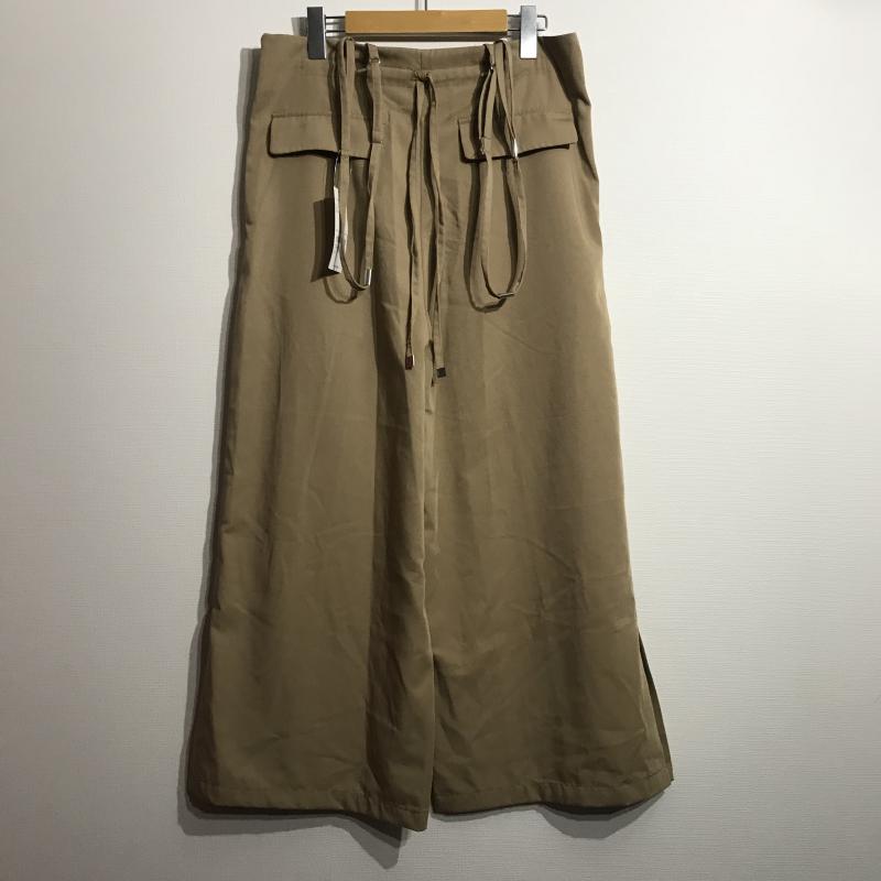 ケイ k* ボトムス ボトムス ワイドパンツ FREE 無地 茶 / ブラウン /  レディース USED 古着 中古 10003738