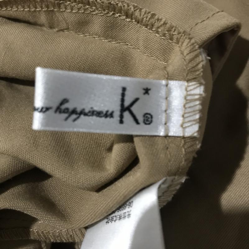 ケイ k* ボトムス ボトムス ワイドパンツ FREE 無地 茶 / ブラウン /  レディース USED 古着 中古 10003738