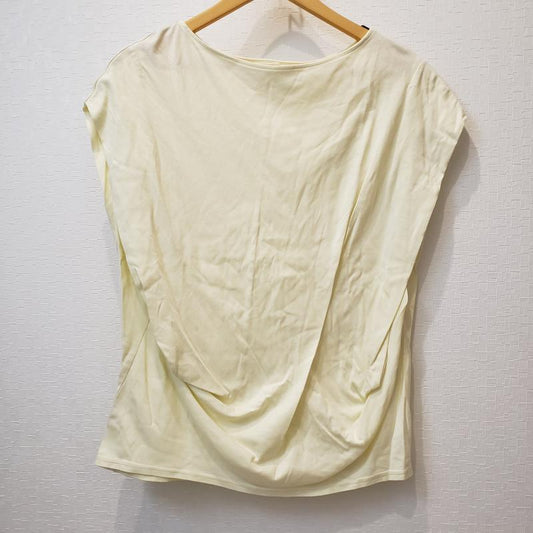 ヨーロ YOLO カットソー 半袖 38 無地 黄 / イエロー /  レディース USED 古着 中古 10003825