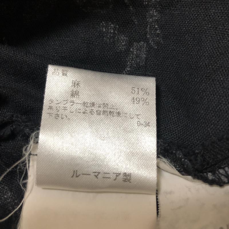 カルヴァン クライン ジーンズ Calvin Klein Jeans スカート ひざ丈スカート 28 総柄 X 花柄 黒 / ブラック / X 灰 / グレー /  レディース USED 古着 中古 10004162