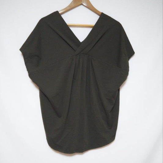 ロージー ROSIEE カットソー 半袖 40 無地 緑 / グリーン /  レディース USED 古着 中古 10004277