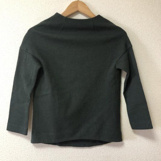リズム R-ISM カットソー 七分袖 2 無地 緑 / グリーン /  レディース USED 古着 中古 10004361