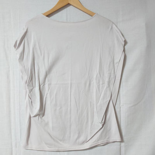 ヨーロ YOLO カットソー 半袖 38 無地 灰 / グレー /  レディース USED 古着 中古 10004410