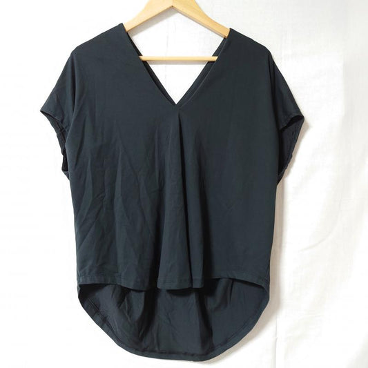ロージー ROSIEE カットソー 半袖 36 無地 黒 / ブラック /  レディース USED 古着 中古 10004414