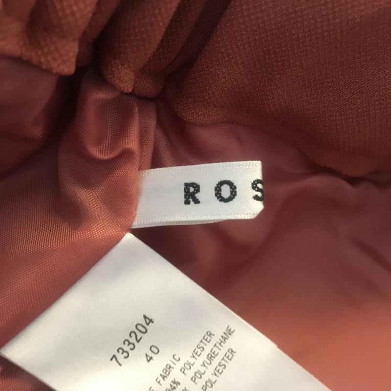 ロージー ROSIEE パンツ スラックス 40インチ 無地 橙 / オレンジ /  レディース USED 古着 中古 10004427