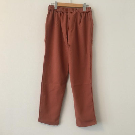 ロージー ROSIEE パンツ スラックス 40インチ 無地 橙 / オレンジ /  レディース USED 古着 中古 10004428