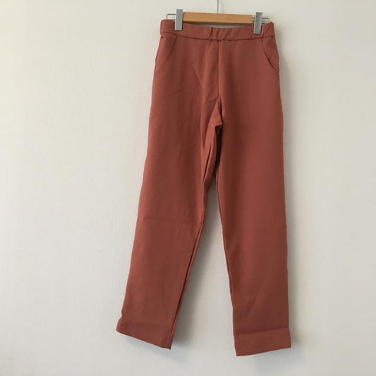 ロージー ROSIEE パンツ スラックス 40インチ 無地 橙 / オレンジ /  レディース USED 古着 中古 10004430