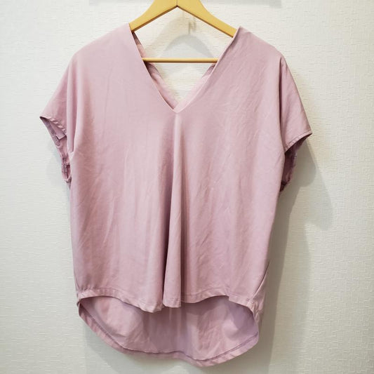 ロージー ROSIEE カットソー 半袖 38 無地 桃 / ピンク /  レディース USED 古着 中古 10004510