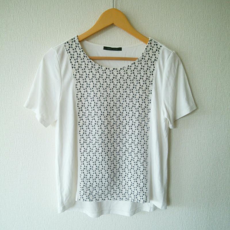 アンナクリーク anna kreek Tシャツ 半袖 無地 X  白 / ホワイト / X 黒 / ブラック /  レディース USED 古着 中古 10004544