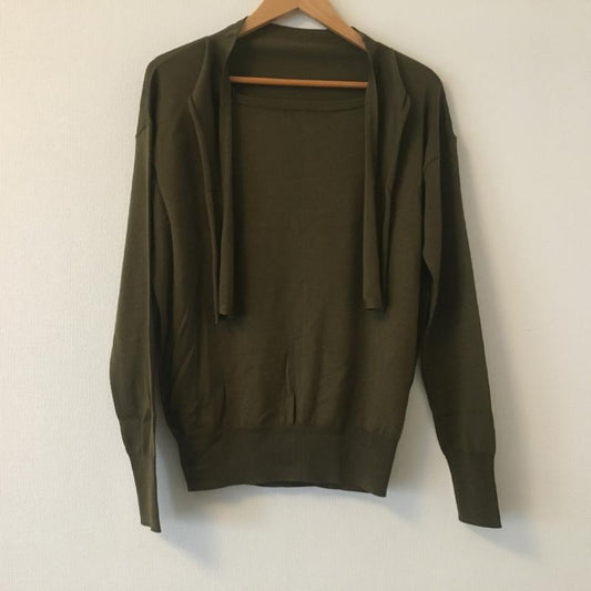 リズム R-ISM カットソー 長袖 2 無地 緑 / グリーン /  レディース USED 古着 中古 10005441