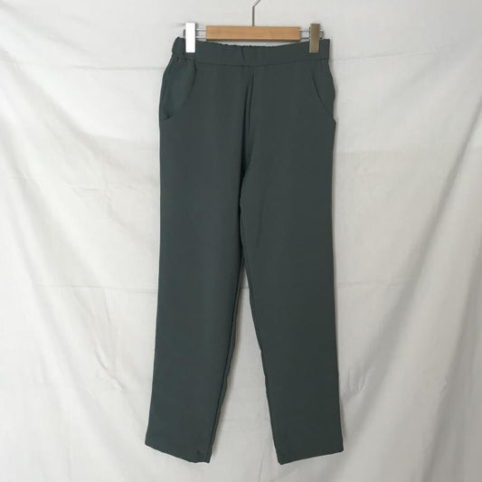 ロージー ROSIEE パンツ スラックス 40 無地 緑 / グリーン /  レディース USED 古着 中古 10005829