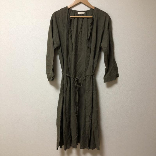 アースミュージックアンドエコロジー earth music&ecology トップス トップス XS 無地 X 刺繍 X 花柄 ベージュ / ベージュ /  レディース USED 古着 中古 10006351