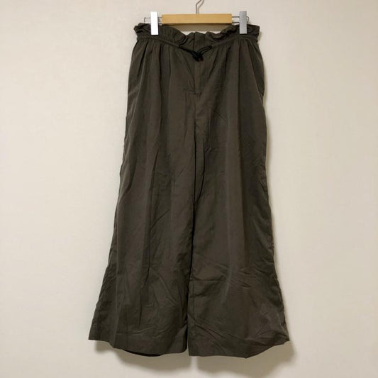 ファーリーレート furryrate パンツ スラックス ガウチョパンツ FREE 無地 緑 / グリーン /  レディース USED 古着 中古 10007011