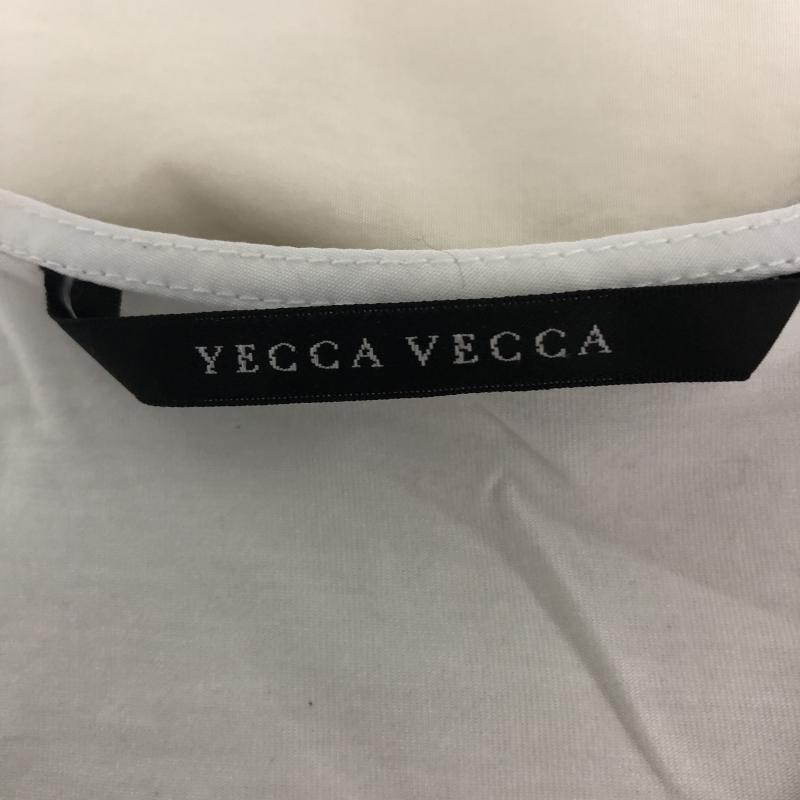 イェッカ ヴェッカ YECCA VECCA カットソー 半袖 FREE 無地 白 / ホワイト /  レディース USED 古着 中古 10007176