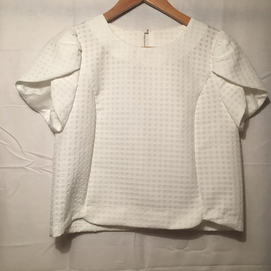 ヨーロ YOLO カットソー 半袖 38 無地 白 / ホワイト /  レディース USED 古着 中古 10007309